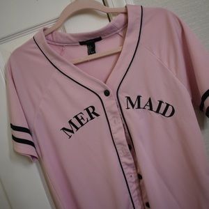 Pink Baseball Jersey